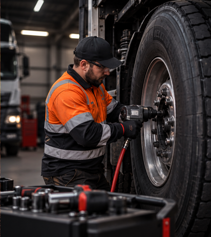 TRUCK TYRE REPAIR