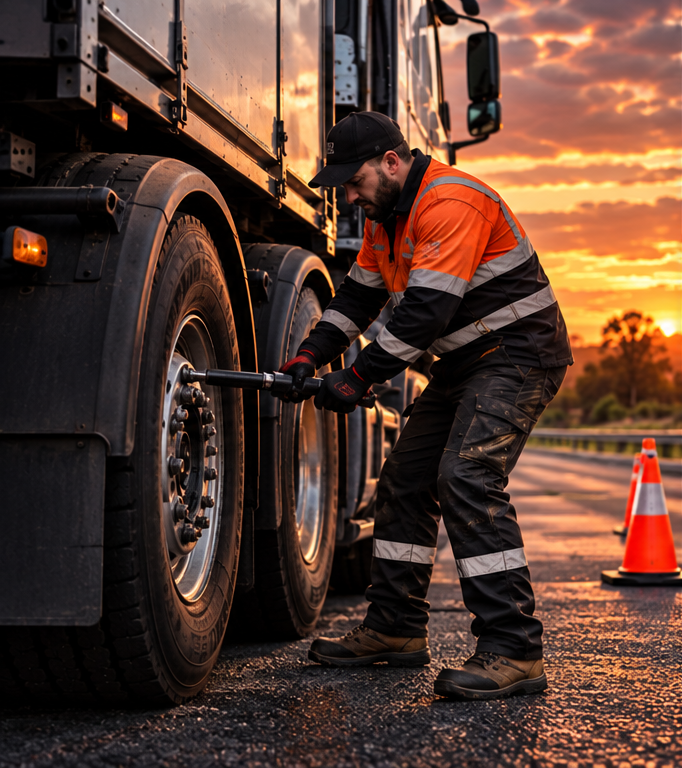 TRUCK TYRE REPLACEMENT