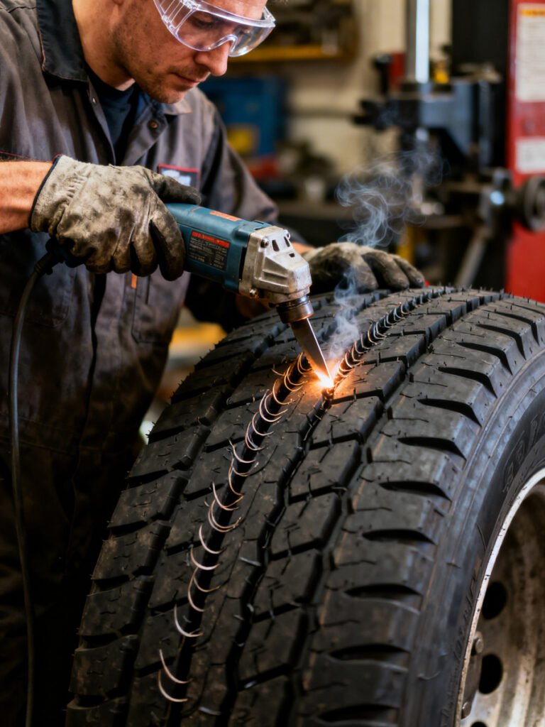 Mobile Truck Tyre Repair